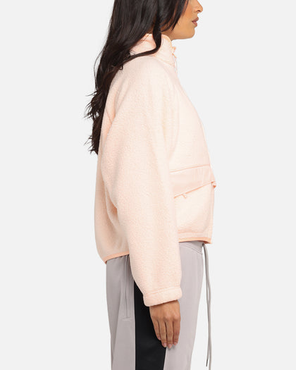 Nike Women's Sportswear Sherpa Jacket Crimson