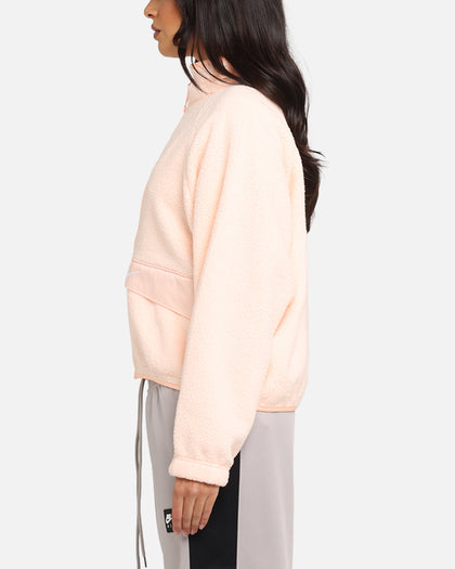 Nike Women's Sportswear Sherpa Jacket Crimson