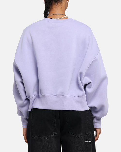 Nike Women's Sportswear Phoenix Fleece Crewneck Lilac Ice