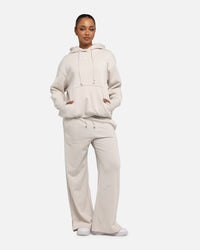 Nike Women's Sportswear Phoenix Fleece Oversized Pullover Hoodie Lt Orewood Brown/Sail