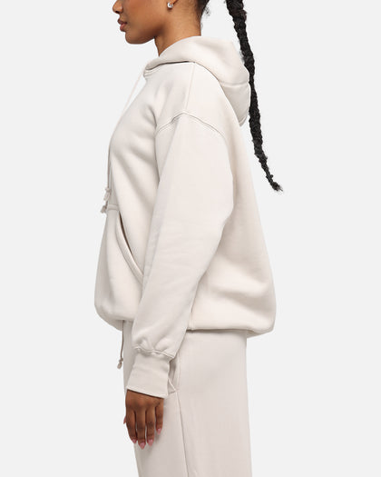 Nike Women's Sportswear Phoenix Fleece Oversized Pullover Hoodie Lt Orewood Brown/Sail