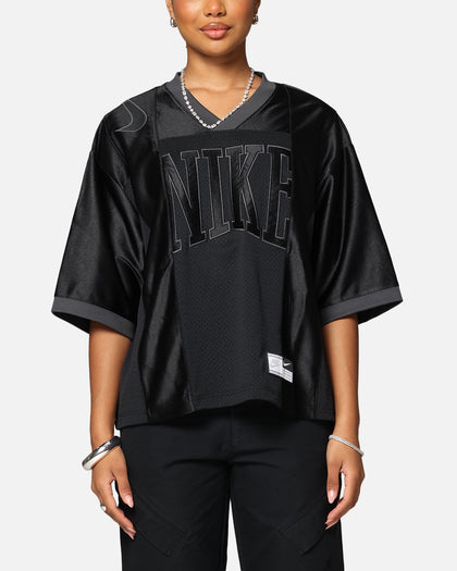 Nike Women's Oversized Graphic Jersey Black/Anthracite