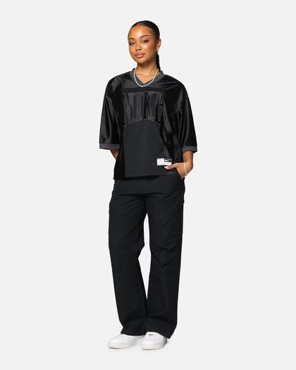 Nike Women's Oversized Graphic Jersey Black/Anthracite