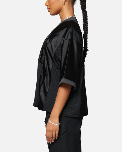 Nike Women's Oversized Graphic Jersey Black/Anthracite