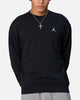 Jordan Jumpman Brooklyn Fleece Crewneck Sweatshirt Black/White