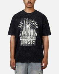 New Era San Francisco Giants Armed Forces T-Shirt Washed Black
