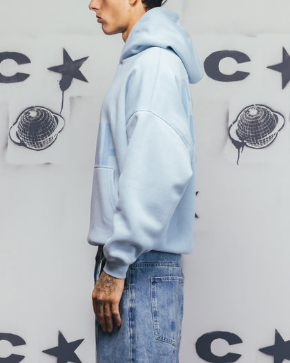Carre Premium Essentials Hoodie Baby Blue