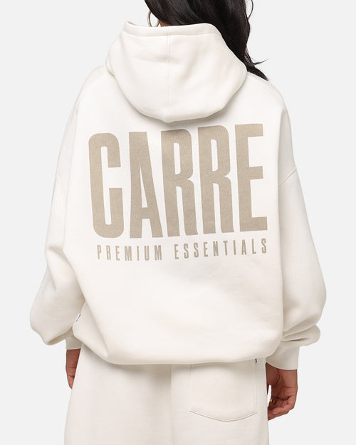 Carre Premium Essentials Hoodie Cream
