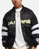 Carre Rally Panelled Bomber Jacket Black