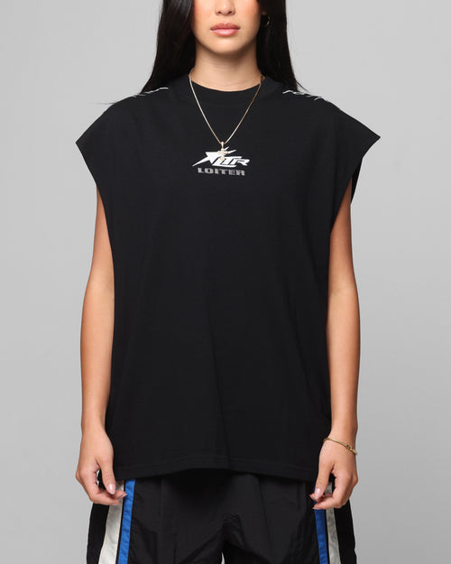 Loiter Cyber Muscle T-Shirt Black
