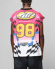 Loiter Motorsport Muscle T-Shirt Pink/Multi-Coloured