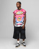 Loiter Motorsport Muscle T-Shirt Pink/Multi-Coloured