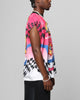 Loiter Motorsport Muscle T-Shirt Pink/Multi-Coloured