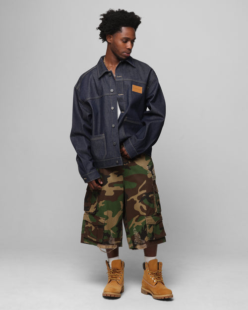 Loiter Prestige Denim Jacket Raw Indigo