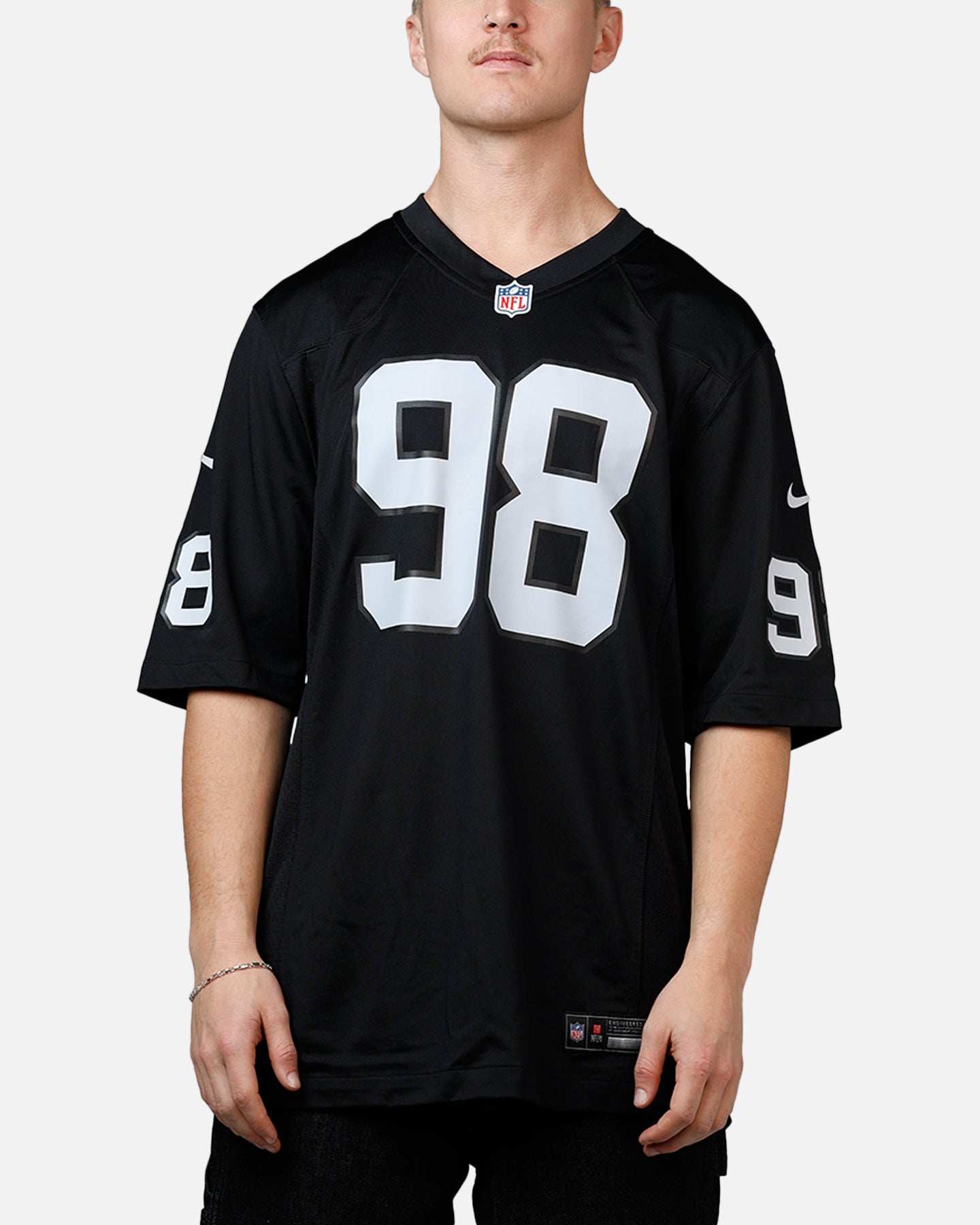 Nike Las Vegas Raiders Maxx Crosby #98 Limited Jersey Black