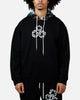 Soul By Ame Flower Hoodie Black