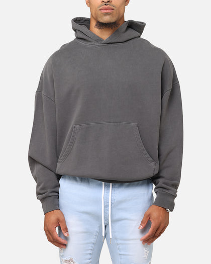 Saint Morta Pericles Applique Hoodie Washed Charcoal