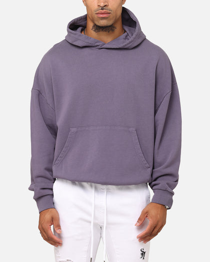 Saint Morta Pericles Applique Hoodie Purple