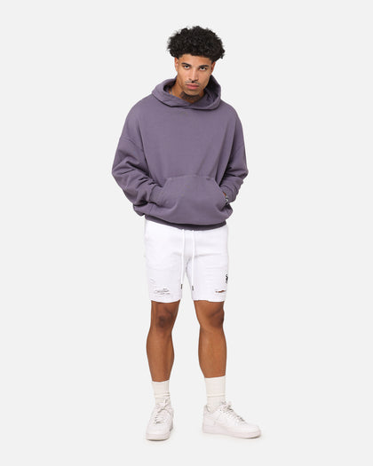 Saint Morta Pericles Applique Hoodie Purple