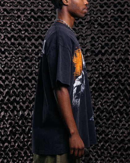 Goat Crew X Call Of Duty Black Ops 2 Vintage T-Shirt Black Acidwash