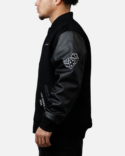 Mitchell & Ness X Mclaren 'Vegas Grad Prix 2024' Varsity Jacket Black