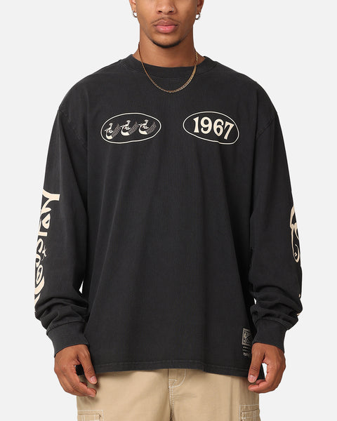 Mitchell & Ness Houston Rockets Tag Long Sleeve T-Shirt Faded