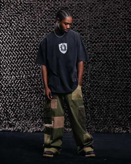 Goat Crew X Call Of Duty Black Ops Heavy T-Shirt Vintage Black