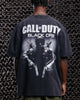 Goat Crew X Call Of Duty Black Ops Heavy T-Shirt Vintage Black
