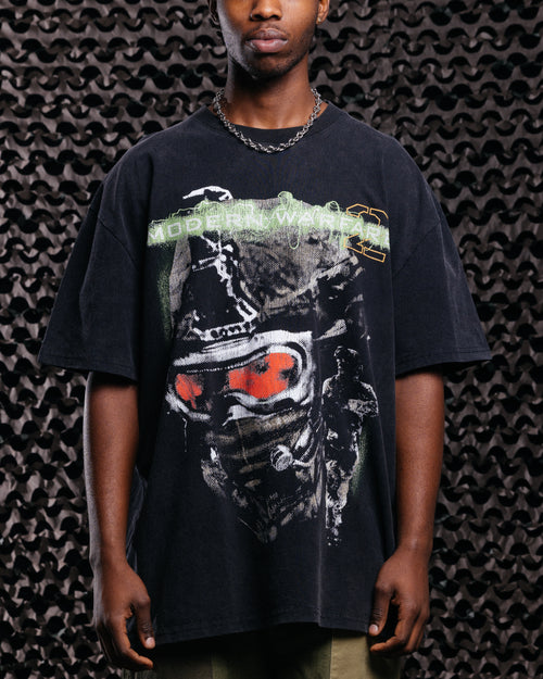 Goat Crew X Call Of Duty Modern Warfare 2 Heavy T-Shirt Vintage Black