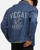 New Era Las Vegas Raiders NFL Denim Jacket Dark Blue