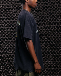 73Studio X Call Of Duty Modern Warfare 25 Streak Vintage T-Shirt Black Acidwash