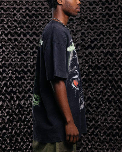 73Studio X Call Of Duty Modern Warfare 2 Vintage T-Shirt Black Acidwash