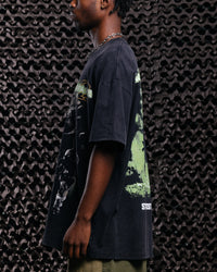 73Studio X Call Of Duty Modern Warfare 2 Vintage T-Shirt Black Acidwash