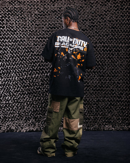 Goat Crew X Call Of Duty Black Ops 6 Vintage T-Shirt Black