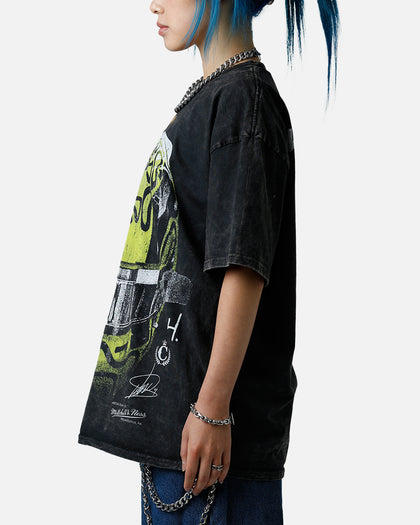 Culture Kings X Mclaren Lando Norris 'Vegas Grand Prix 2024' Helmet T-Shirt Black Acidwash