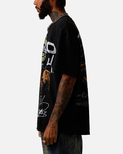 Culture Kings X Mclaren Lando Norris 'Vegas Grand Prix 2024' Signature T-Shirt Black Acidwash