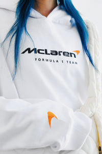 Culture Kings X Mclaren 'Las Vegas Grand Prix 2024' Piastri And Norris Hoodie White