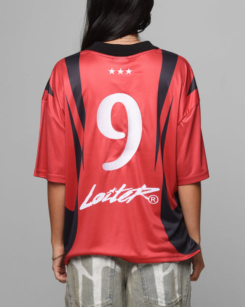 Loiter United Football Jersey Red