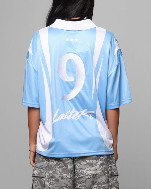 Loiter United Football Jersey Blue