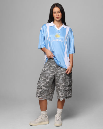 Loiter United Football Jersey Blue
