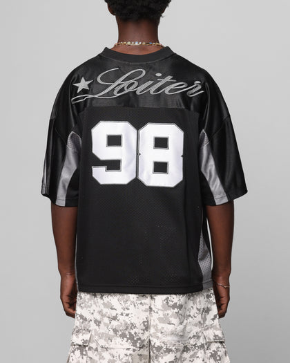 Loiter End Zone Jersey Black