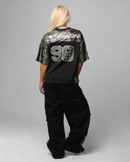 Loiter End Zone Jersey Black/Camo