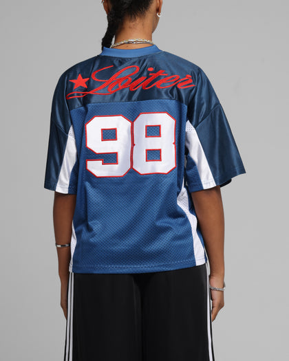 Loiter End Zone Jersey Navy