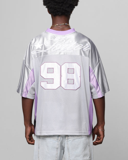 Loiter End Zone Jersey Grey/Purple