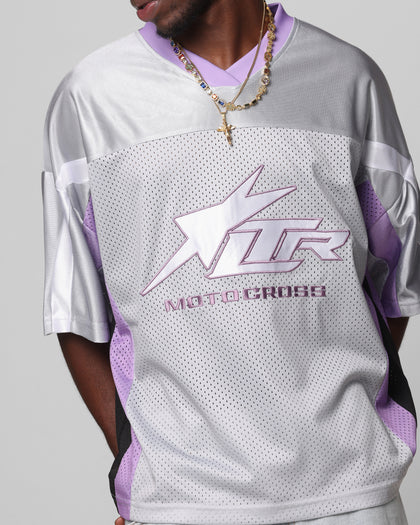 Loiter End Zone Jersey Grey/Purple