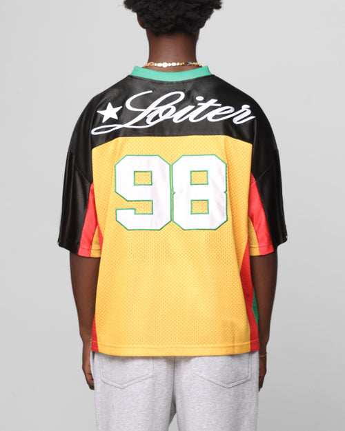 Loiter End Zone Jersey Yellow/Green/Red