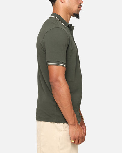 Fred Perry Twin Tipped Polo Shirt Hunter Green