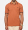 Fred Perry Twin Tipped Polo Shirt Orange/Black