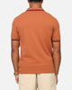 Fred Perry Twin Tipped Polo Shirt Orange/Black