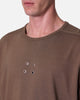 MNML 4 Eyelets T-Shirt Brown